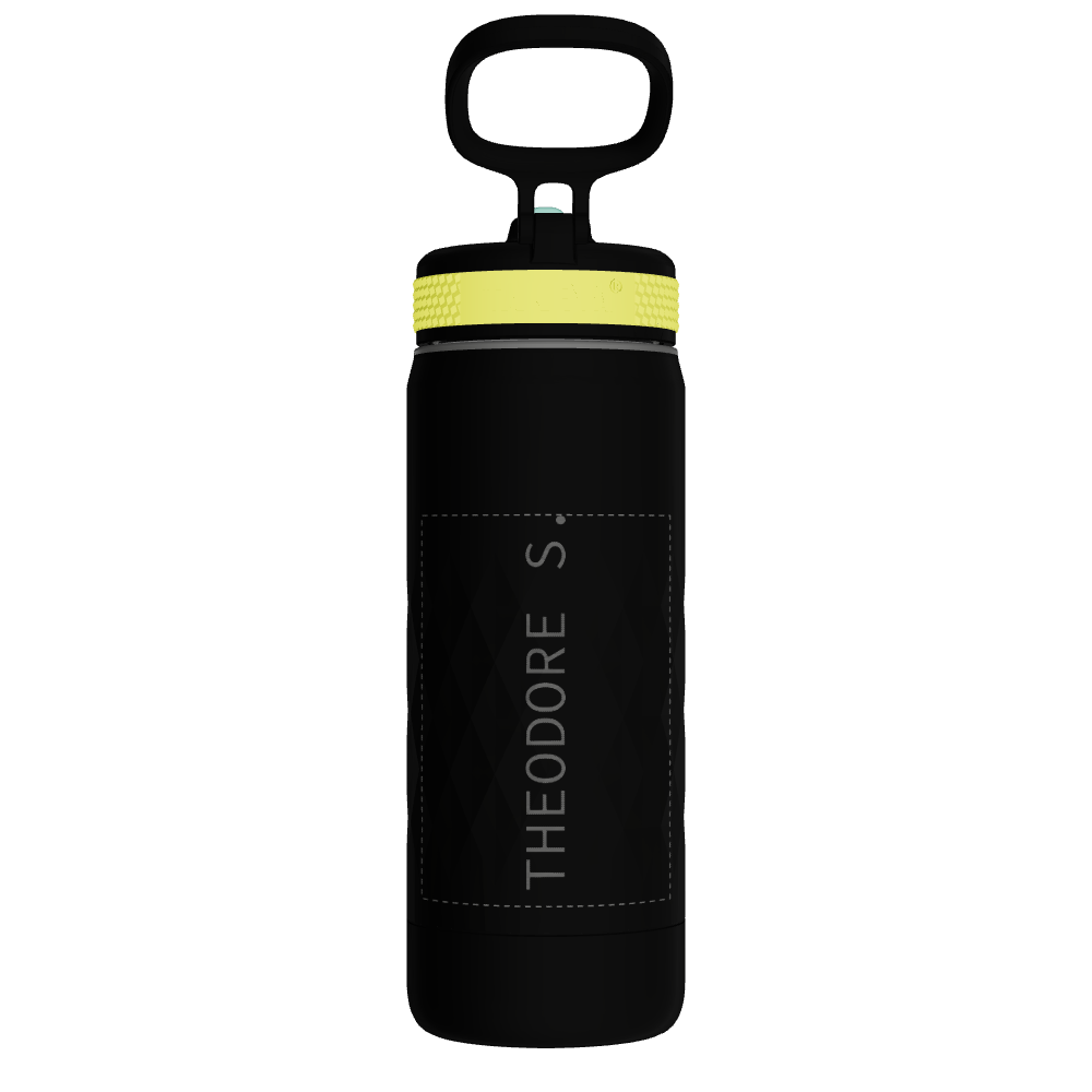 Kids Sport Water Bottle With Straw Lid - customized