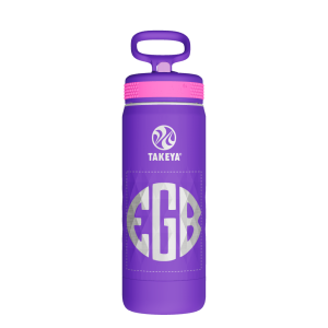 Kids Sport Water Bottle With Straw Lid - customized