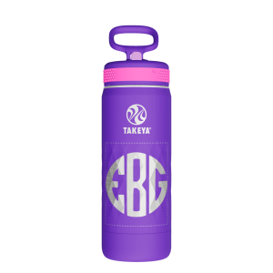 Kids Sport Water Bottle With Straw Lid - customized