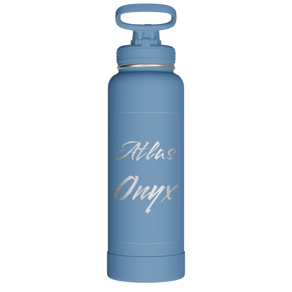 Actives Water Bottle With Spout Lid - customized - Image 2