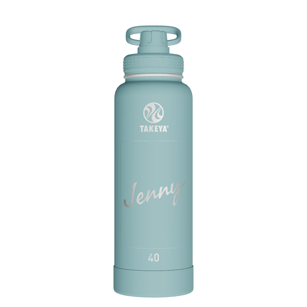 Actives Water Bottle With Spout Lid - customized