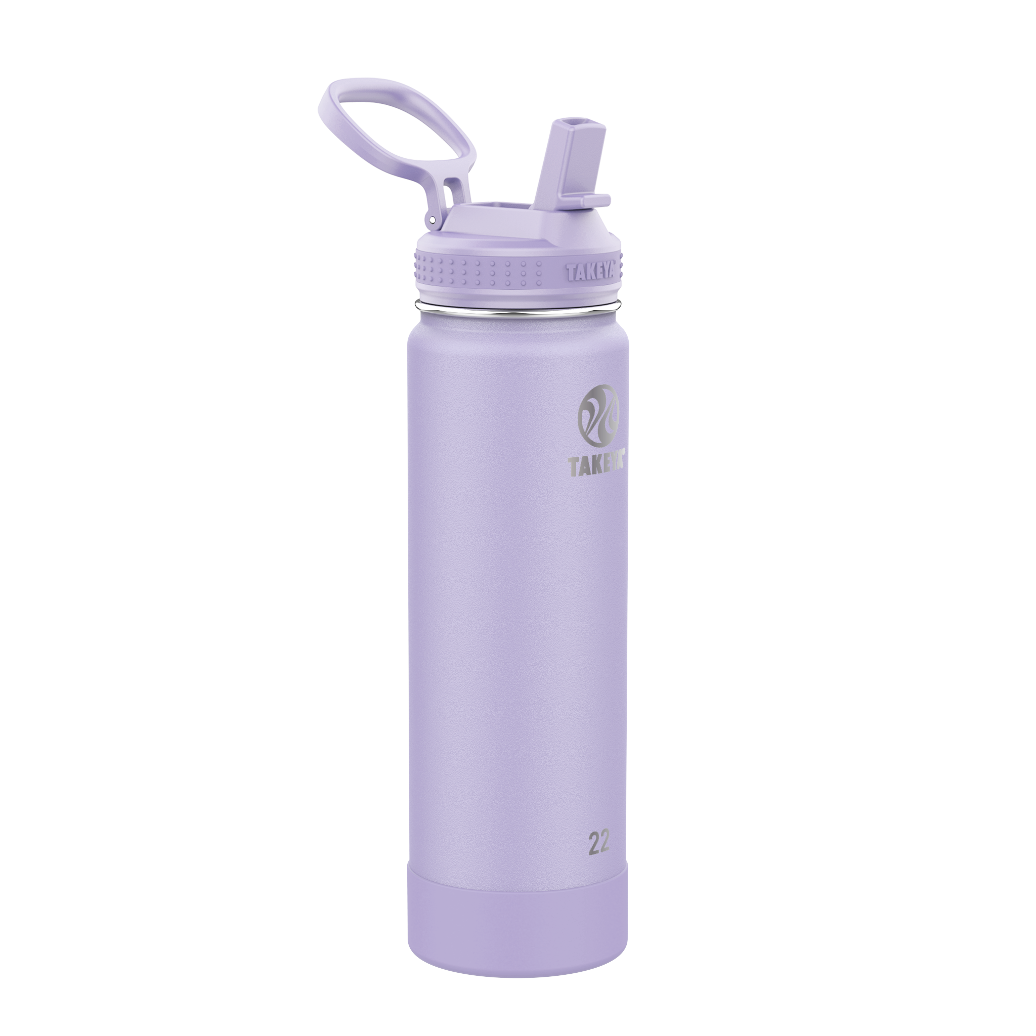 Actives Water Bottle With Straw Lid - Image 6