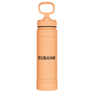Actives Water Bottle With Straw Lid - customized