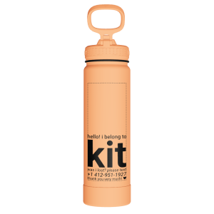 Actives Water Bottle With Straw Lid - customized