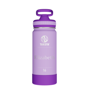 Actives Kids Water Bottle With Straw Lid - customized