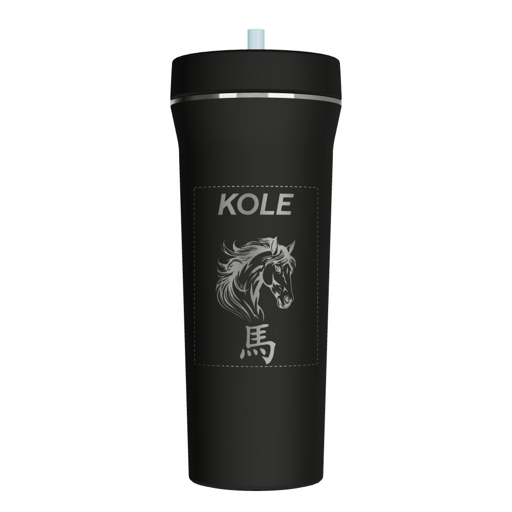 Straw Tumbler - customized - Image 2