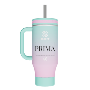 Straw Tumbler With Handle - customized