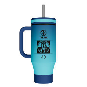 Straw Tumbler With Handle - customized