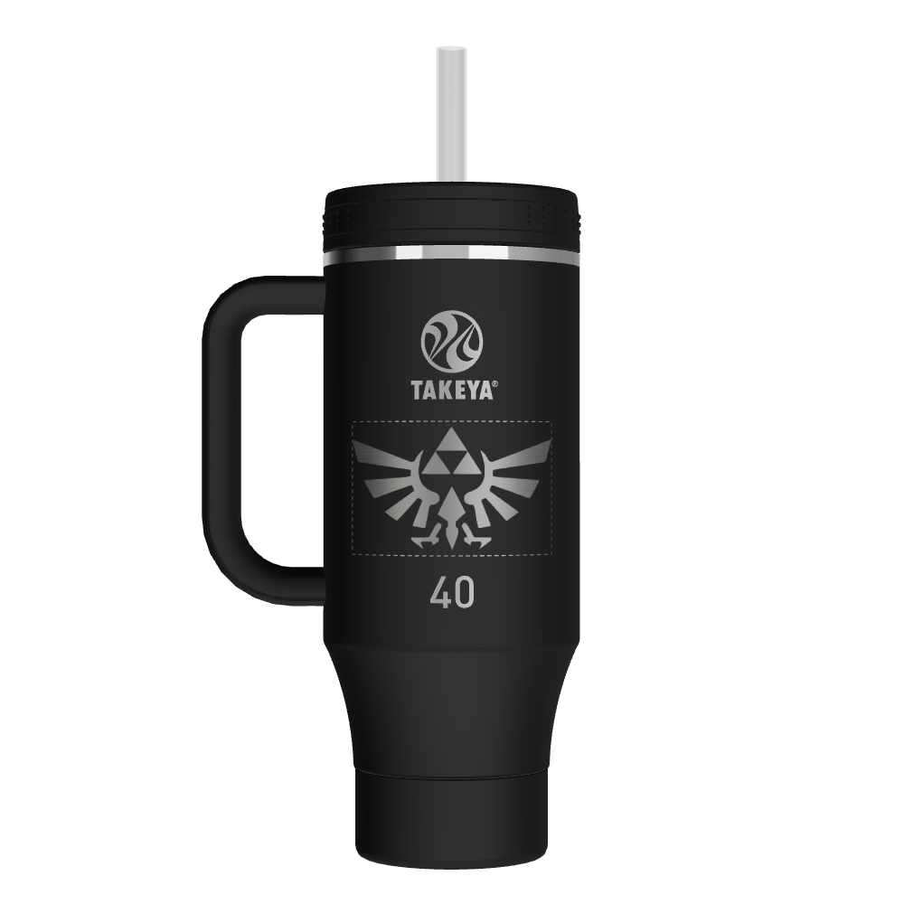Straw Tumbler With Handle - customized