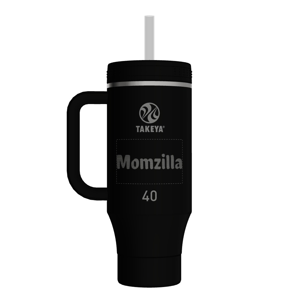 Straw Tumbler With Handle - customized