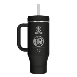 Straw Tumbler With Handle - customized
