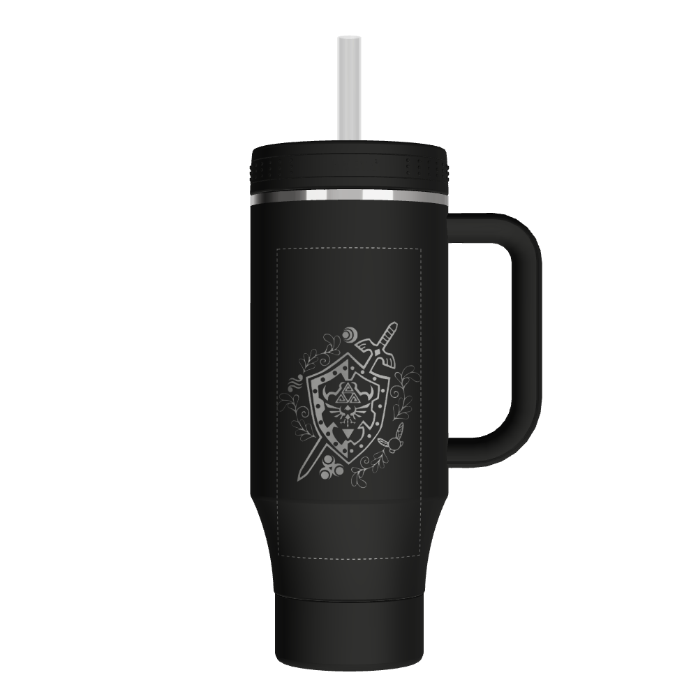 Straw Tumbler With Handle - customized - Image 2