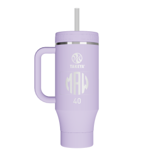 Straw Tumbler With Handle - customized