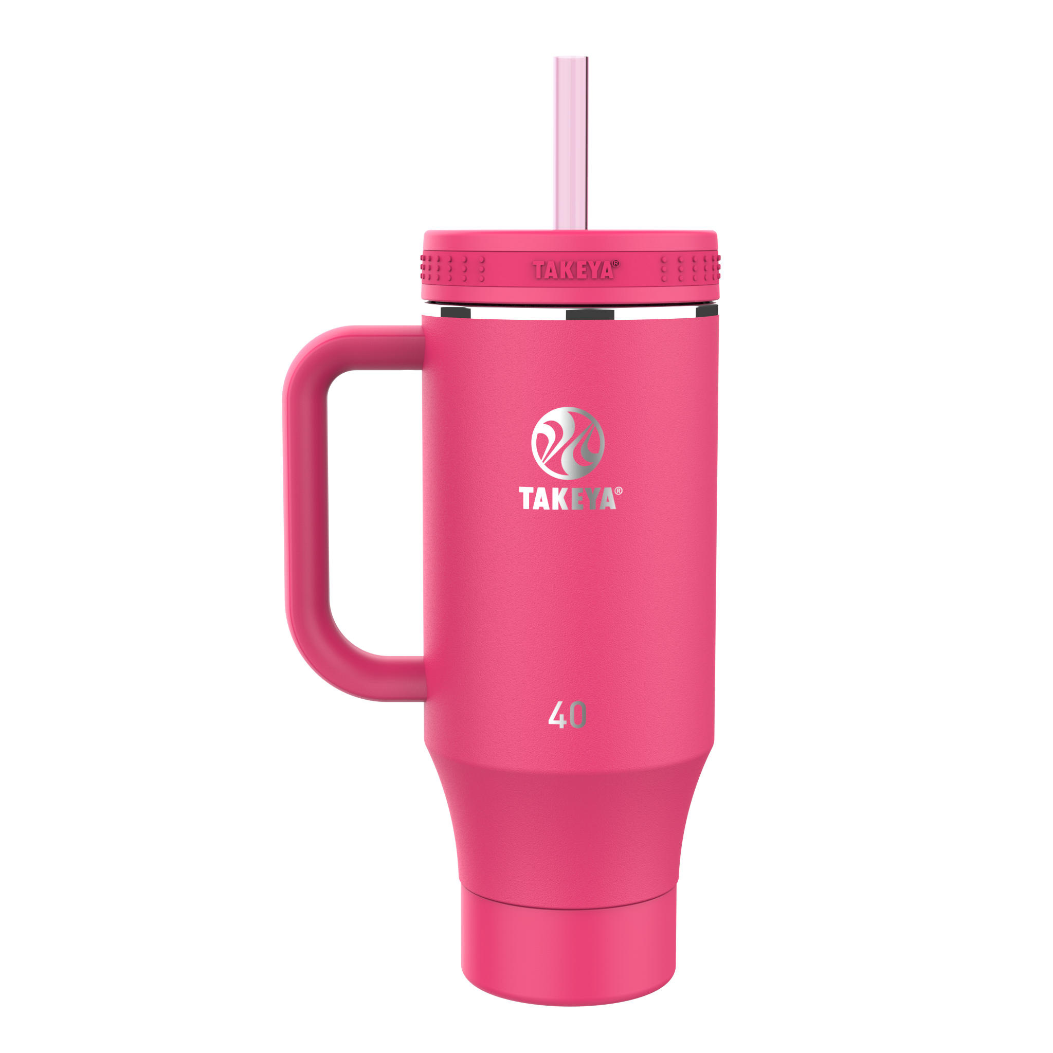Straw Tumbler With Handle - Image 2