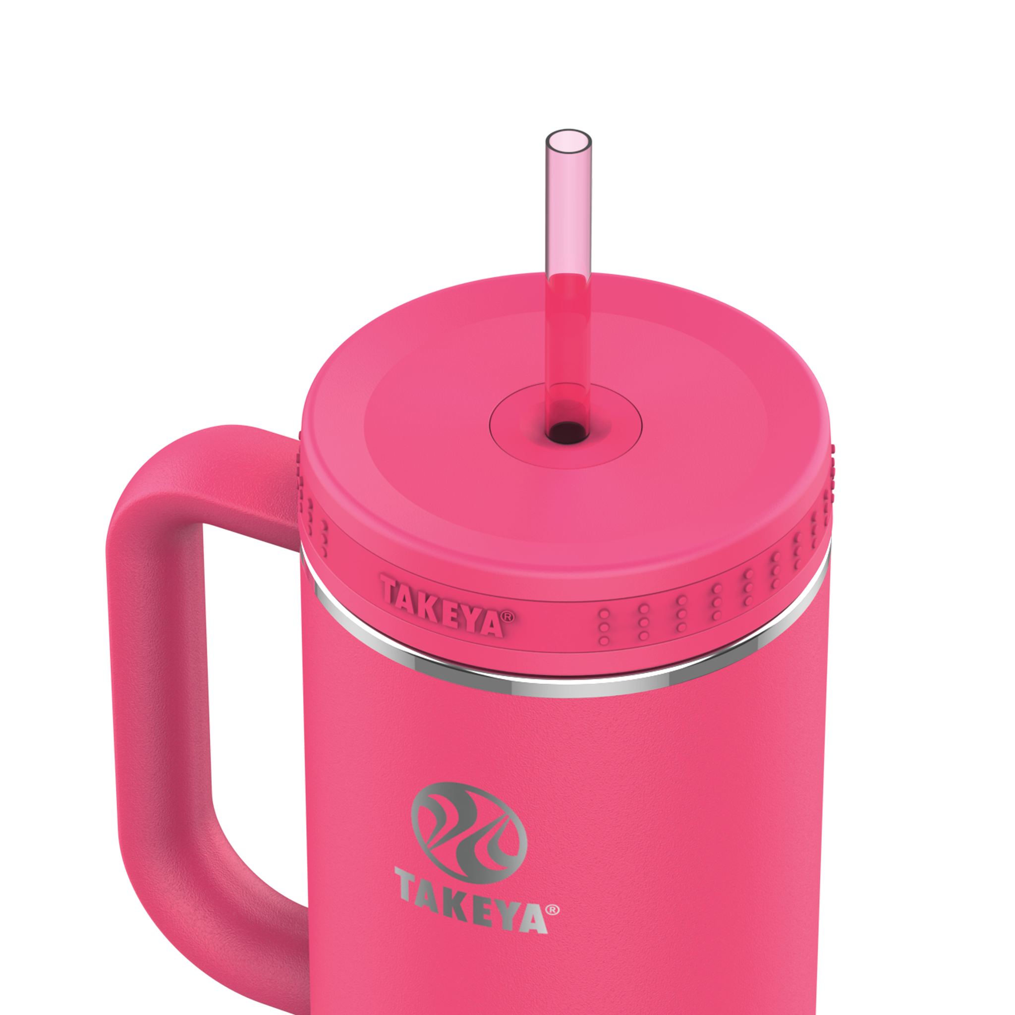 Straw Tumbler With Handle - Image 3