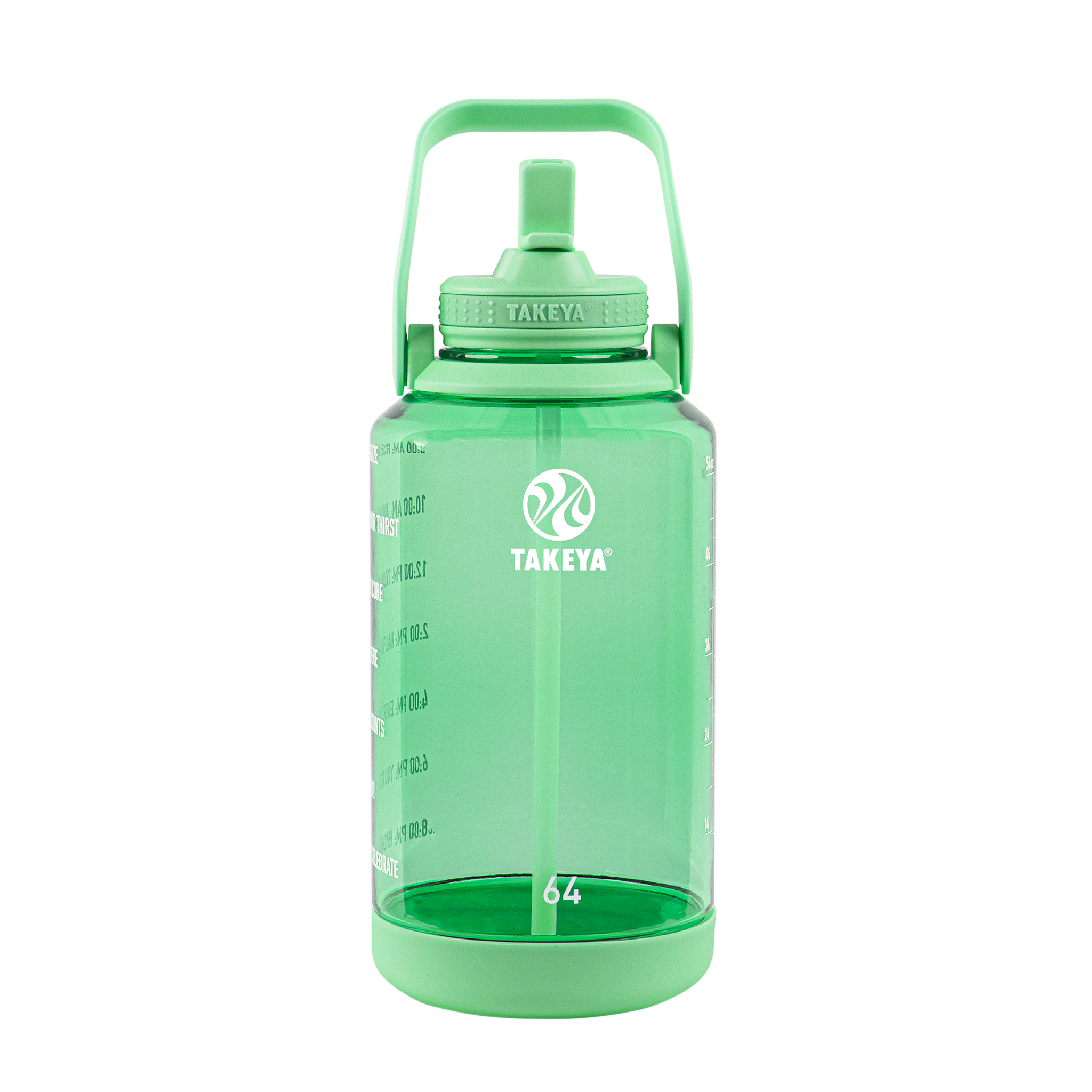 Tritan Motivational Water Bottle With Straw Lid - Image 23