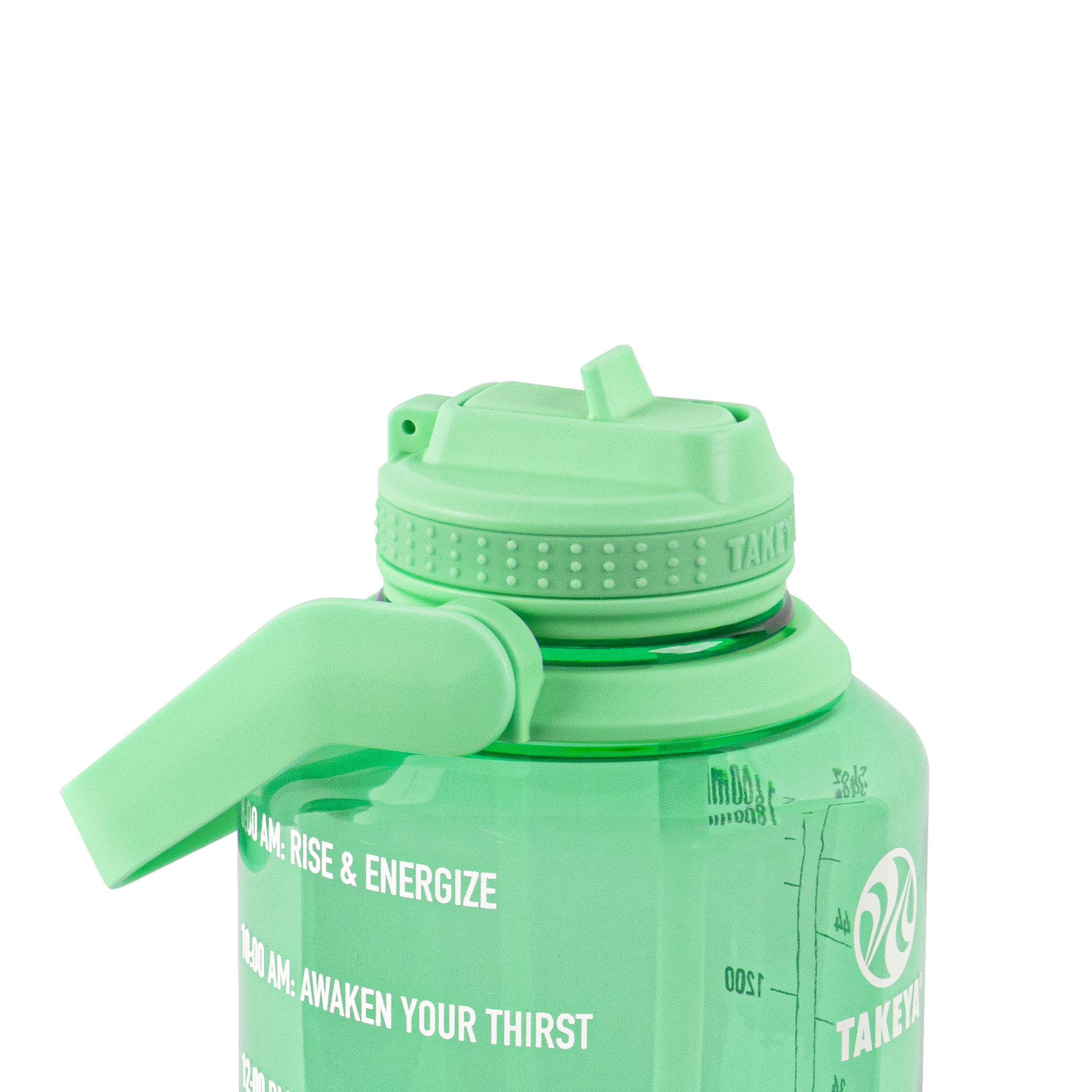 Tritan Motivational Water Bottle With Straw Lid - Image 25