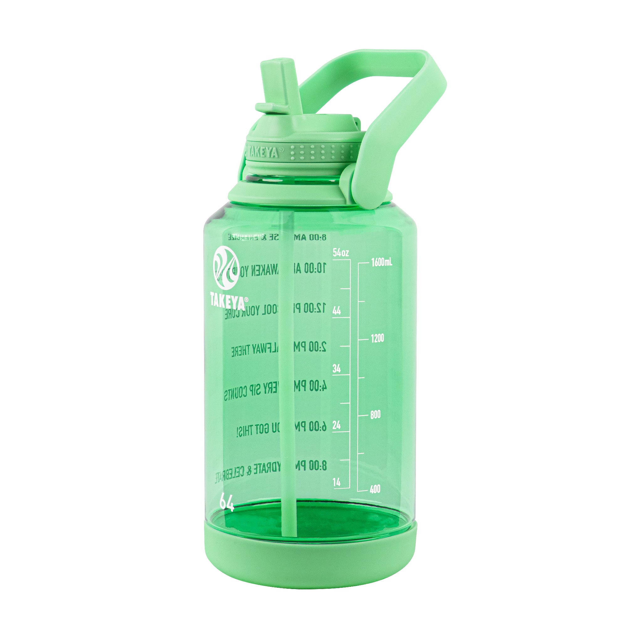 Tritan Motivational Water Bottle With Straw Lid - Image 26