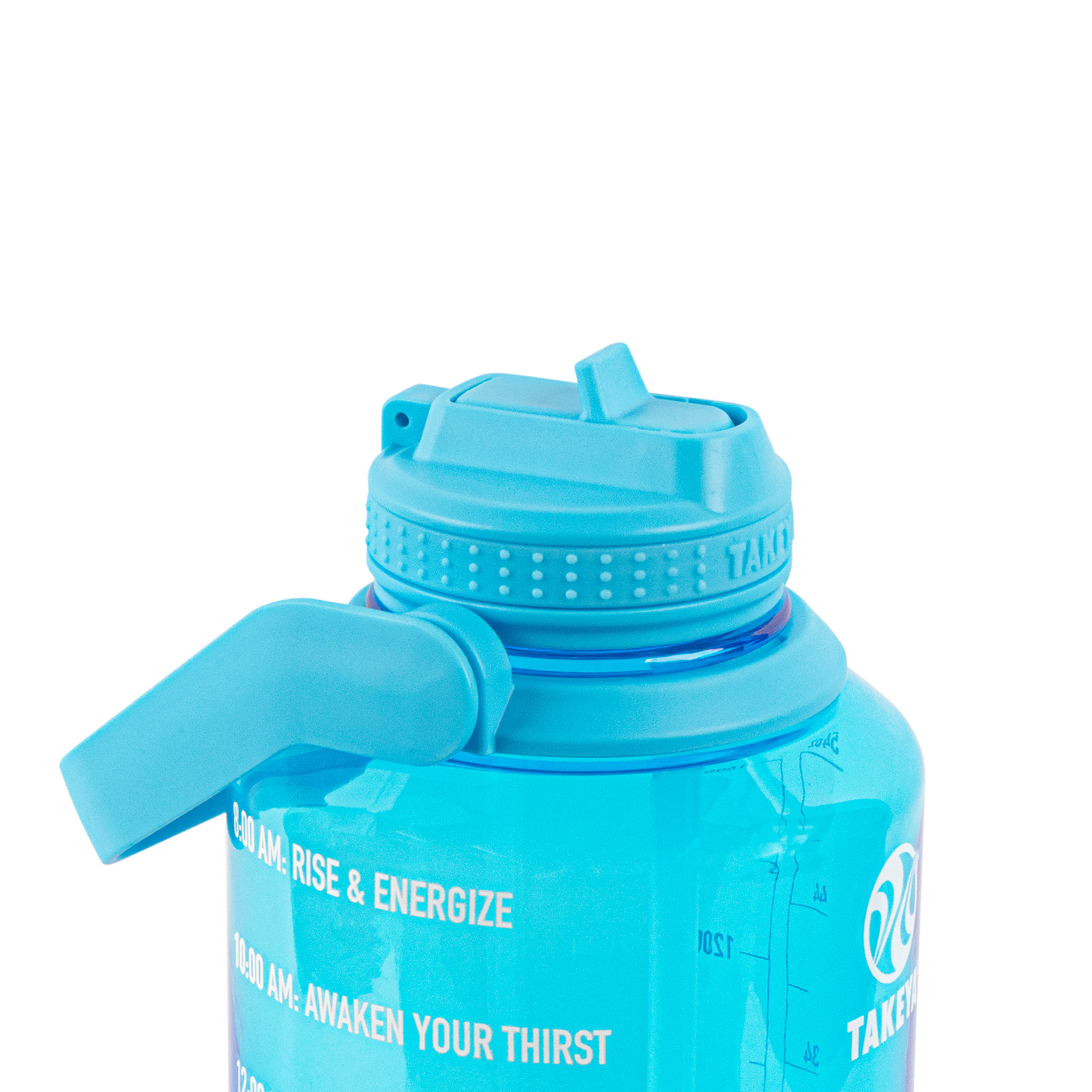 Tritan Motivational Water Bottle With Straw Lid - Image 29
