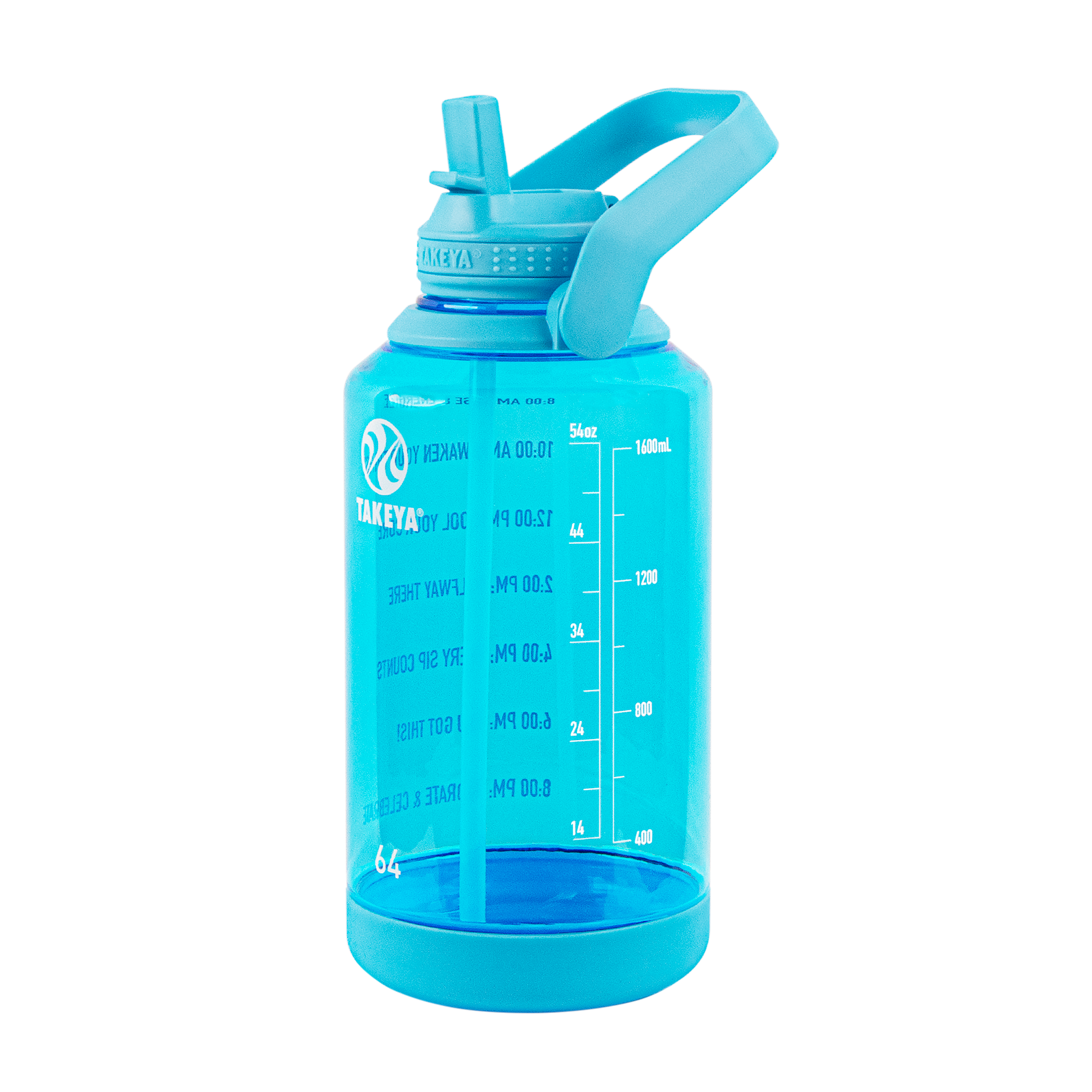 Tritan Motivational Water Bottle With Straw Lid - Image 30