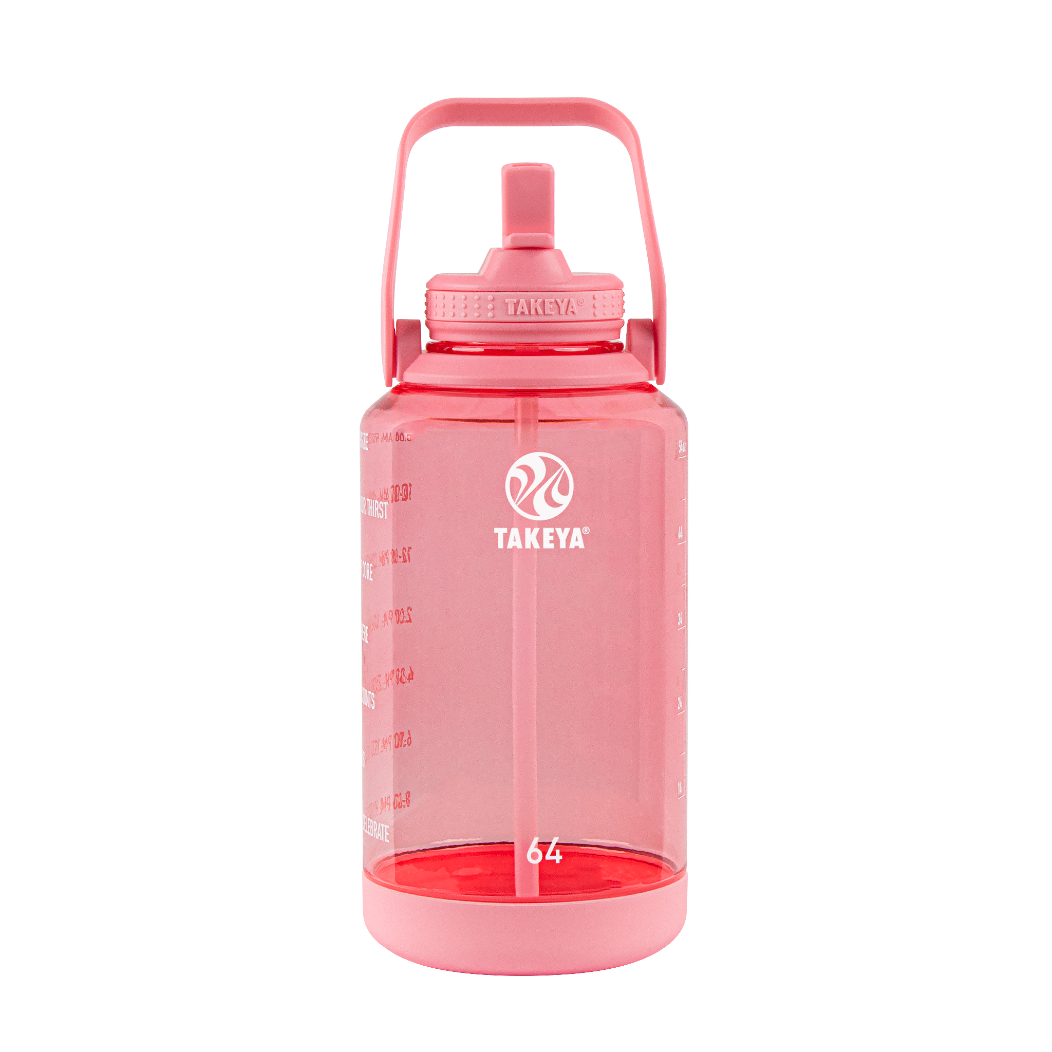 Tritan Motivational Water Bottle With Straw Lid - Image 16