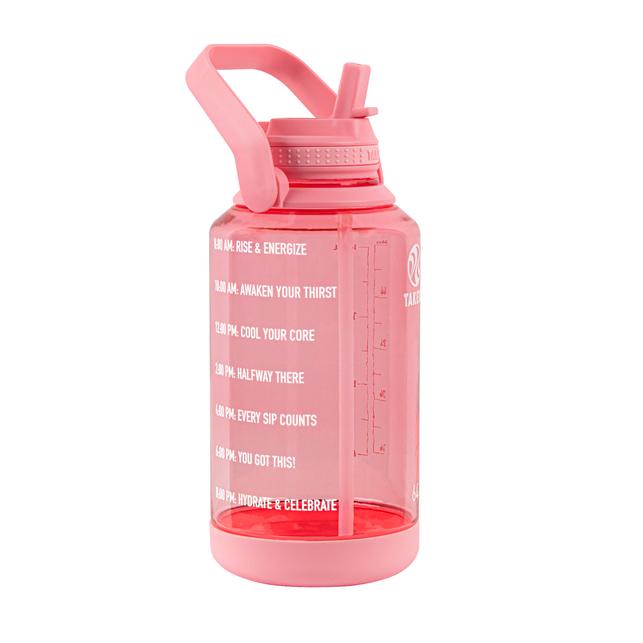 Tritan Motivational Water Bottle With Straw Lid - Image 17