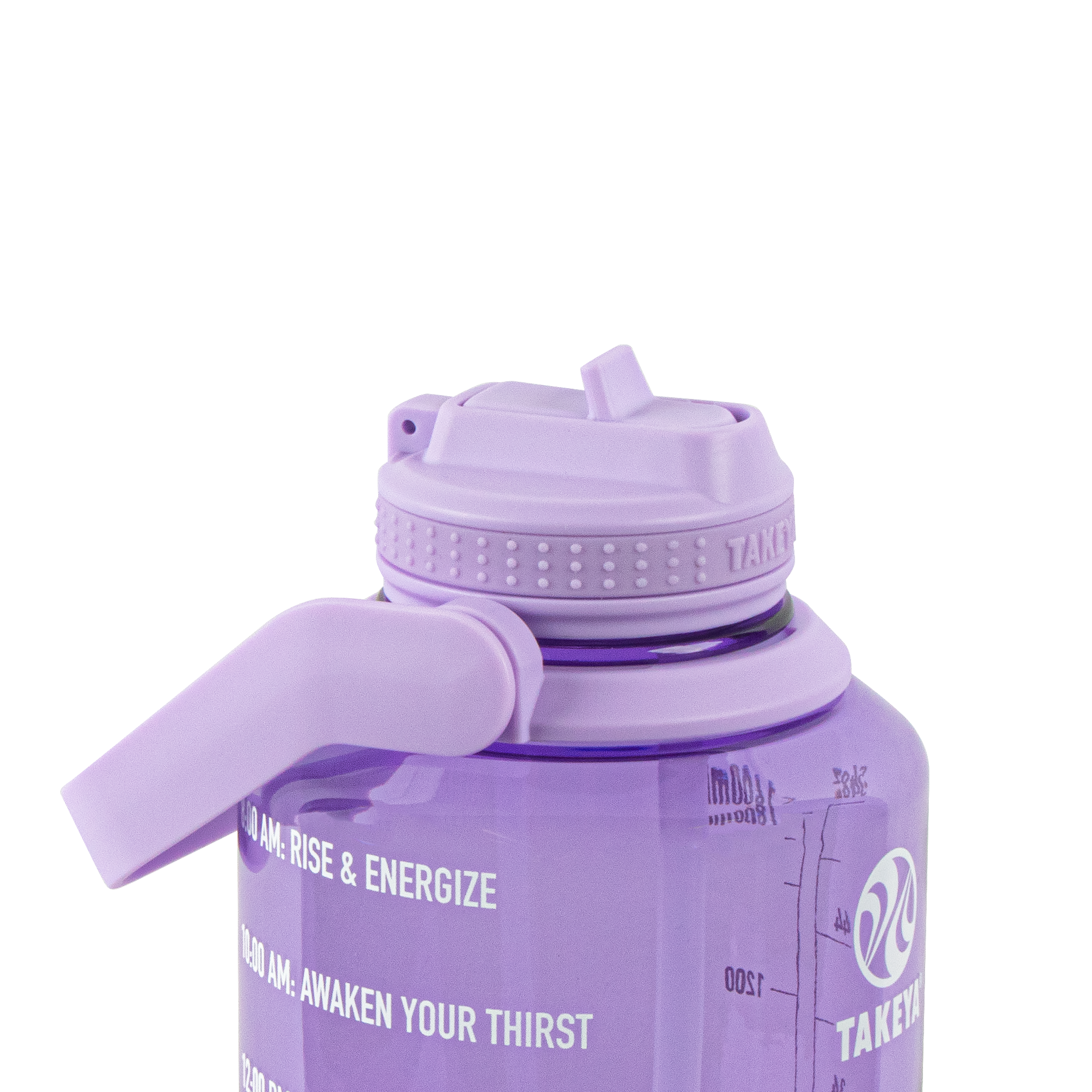 Tritan Motivational Water Bottle With Straw Lid - Image 3
