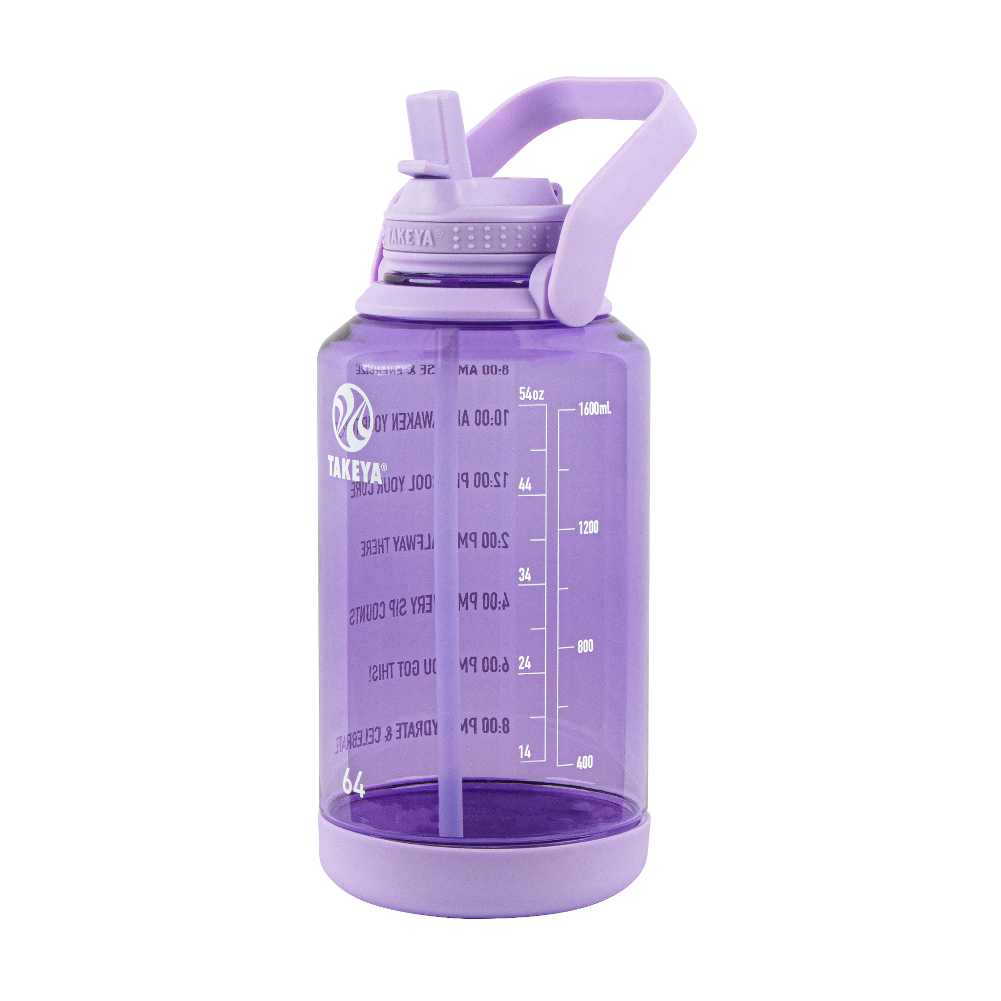 Tritan Motivational Water Bottle With Straw Lid - Image 4