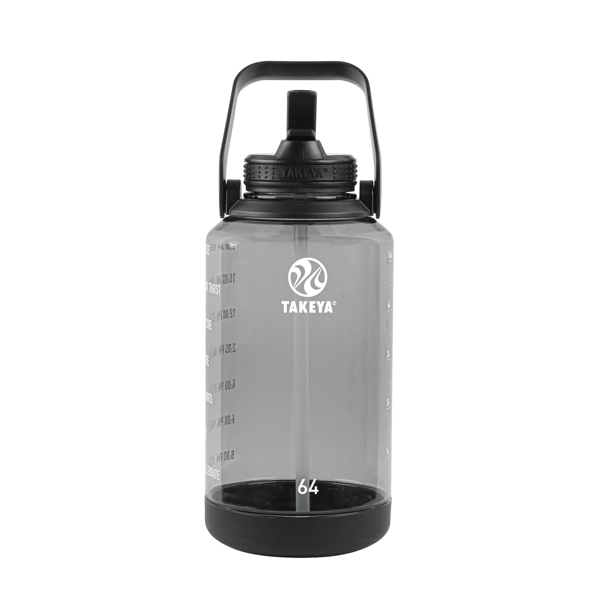 Tritan Motivational Water Bottle With Straw Lid - Image 5