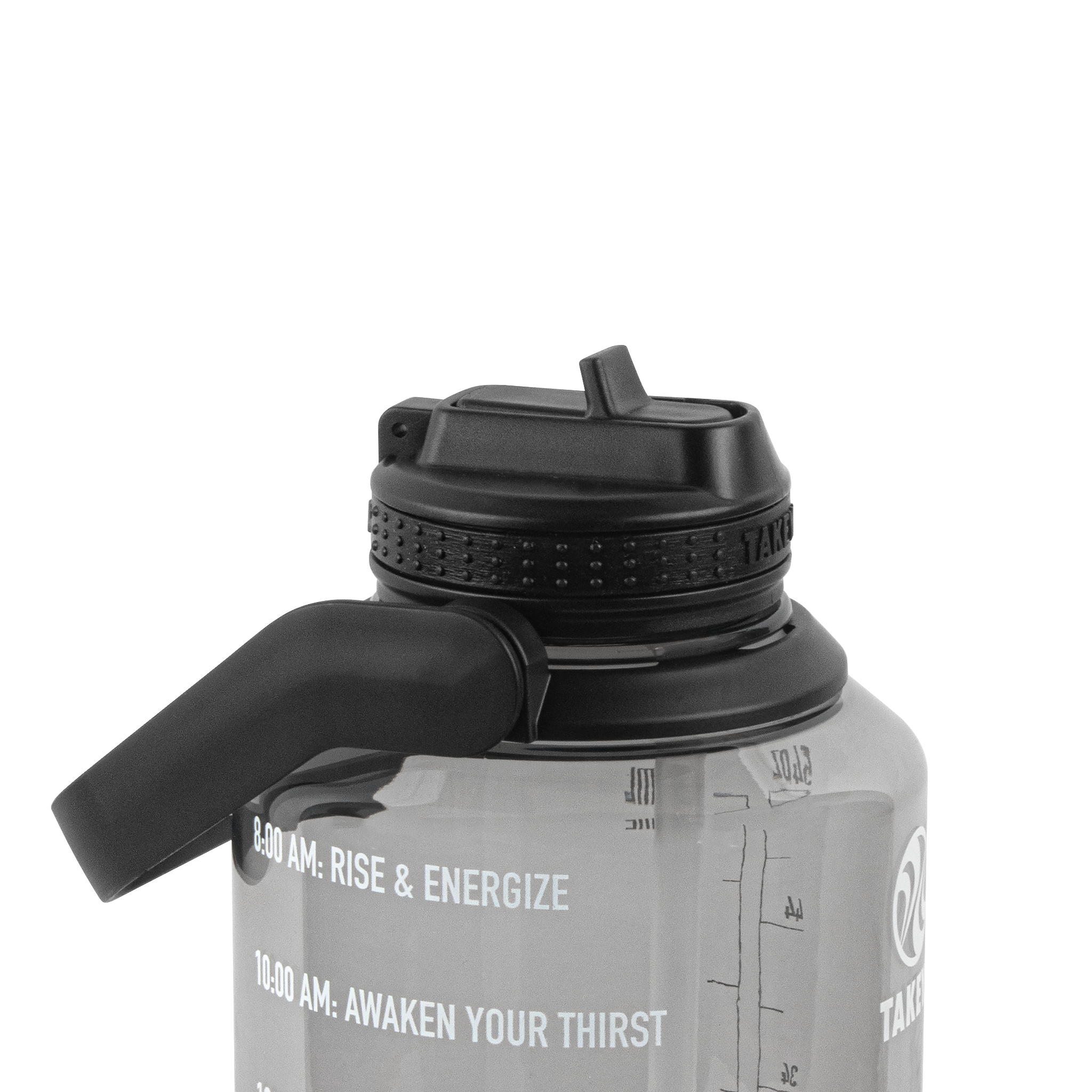 Tritan Motivational Water Bottle With Straw Lid - Image 7