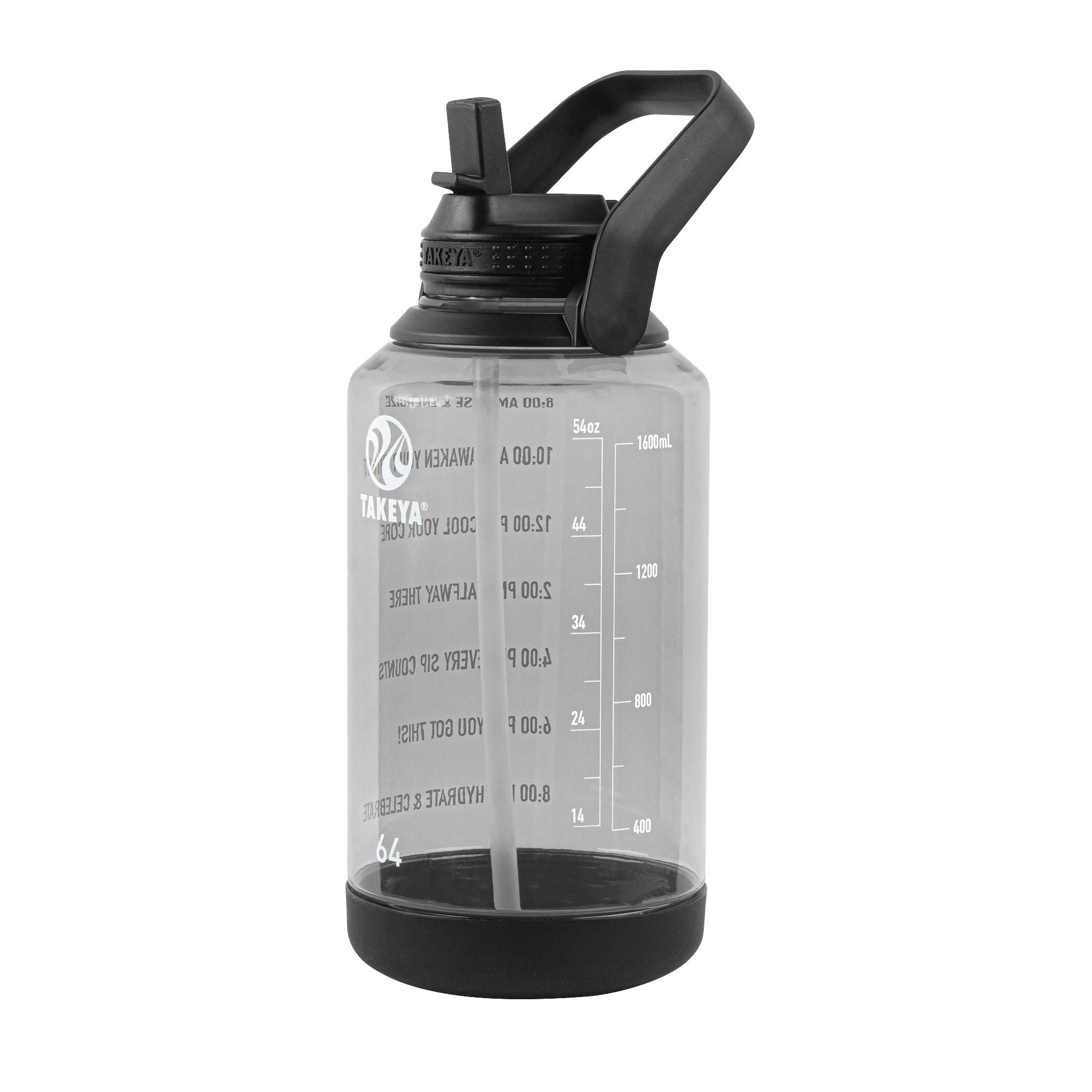 Tritan Motivational Water Bottle With Straw Lid - Image 8