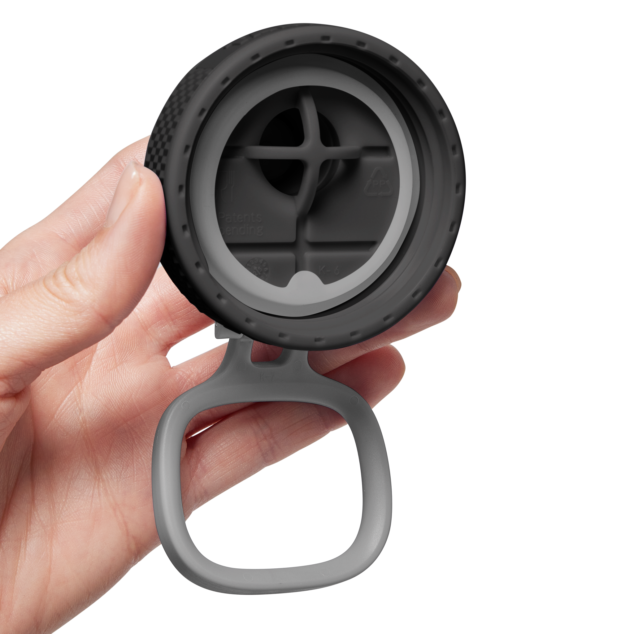 Sport Spout Lid With Handle - Image 3