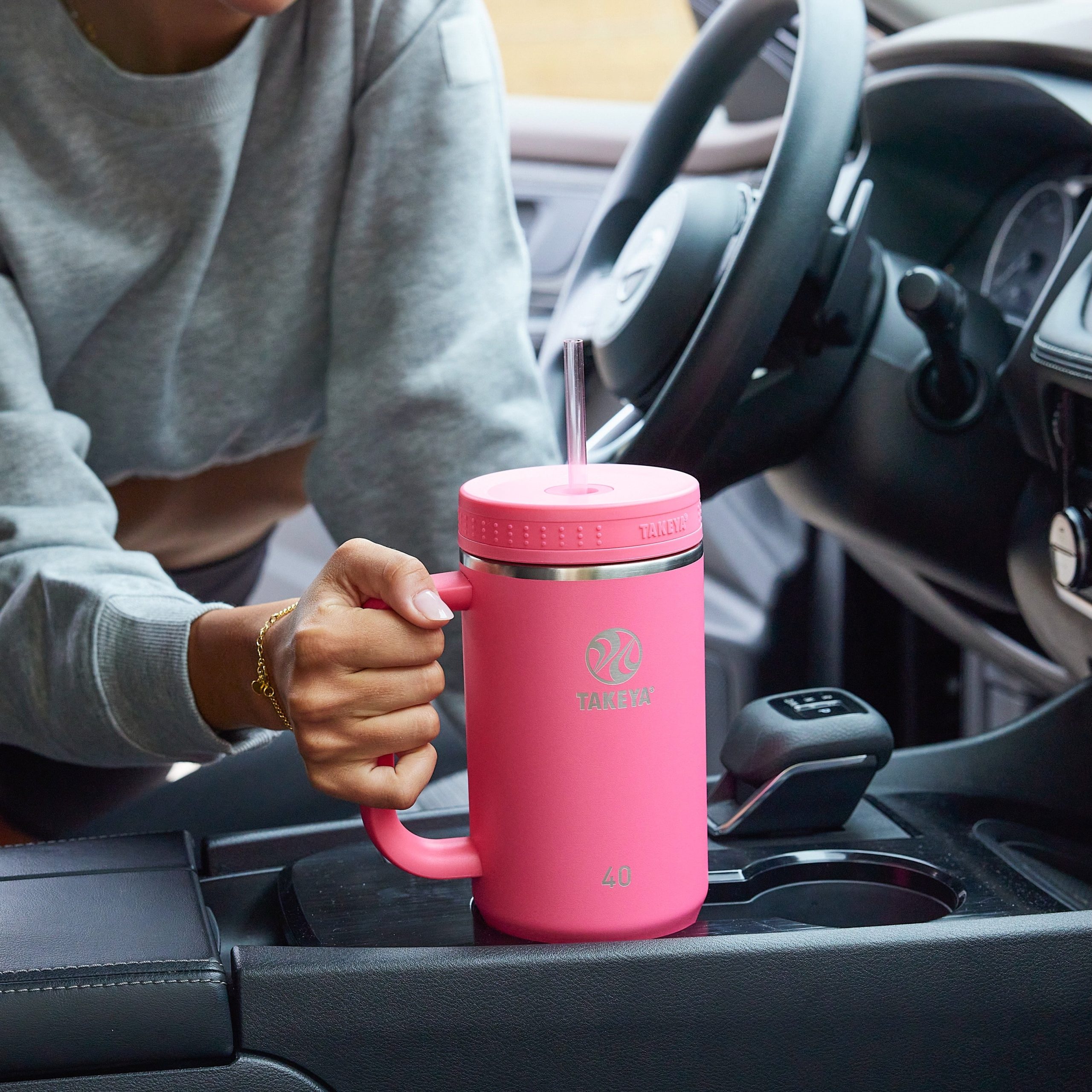Straw Tumbler With Handle - Image 30