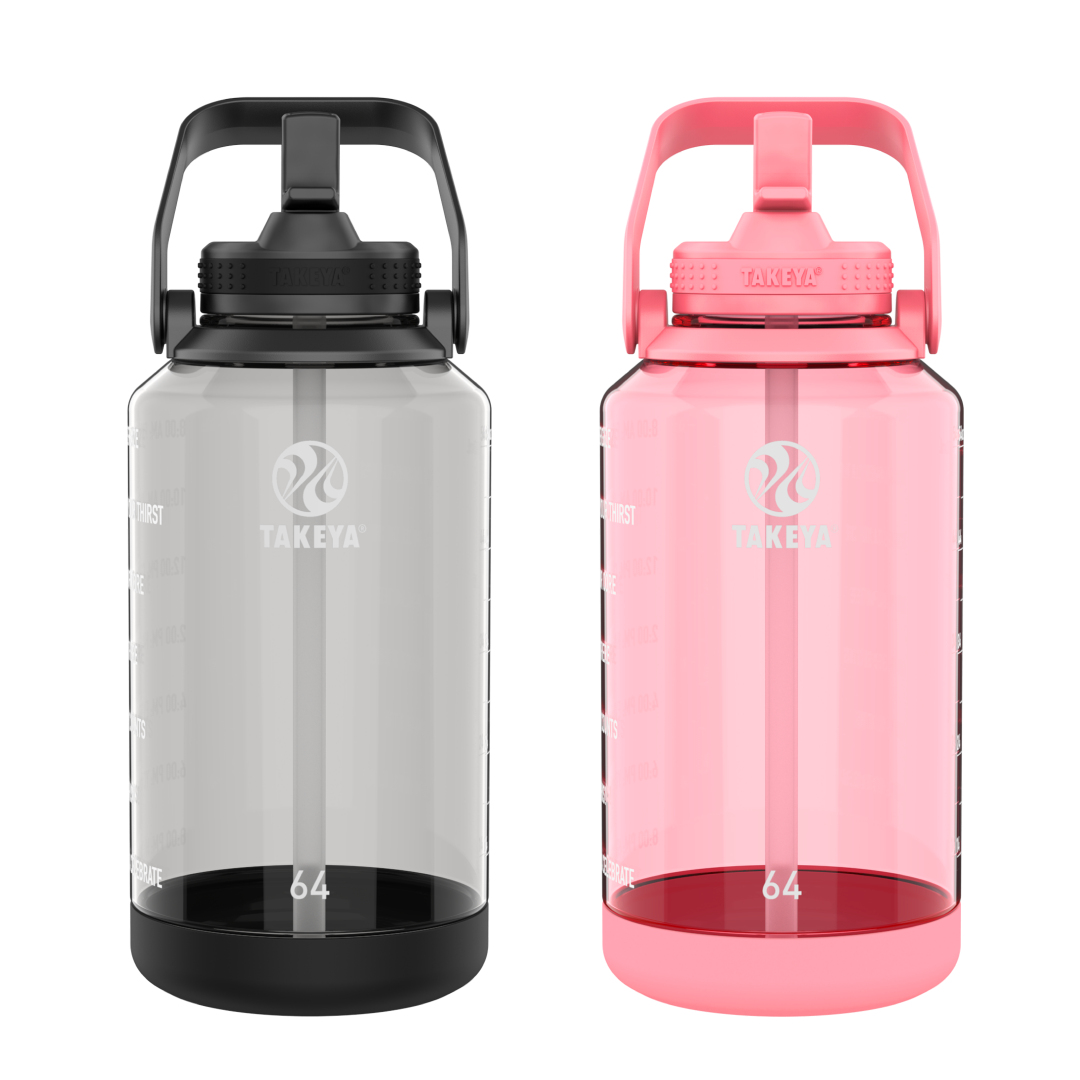 Tritan Motivational Bottle Bundle With Straw Lid (2 Pack)