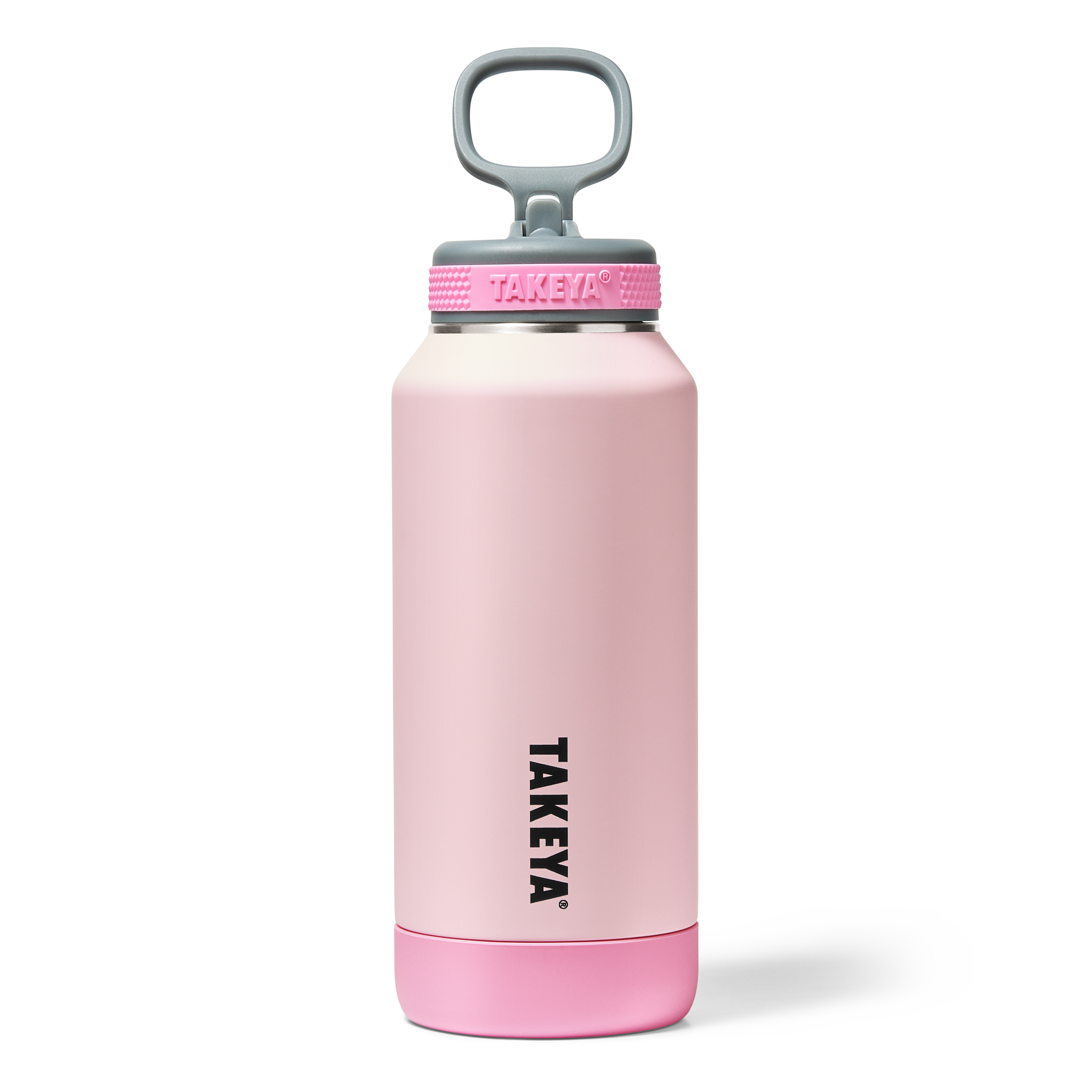 Sport Soft Touch Water Bottle With Straw Lid