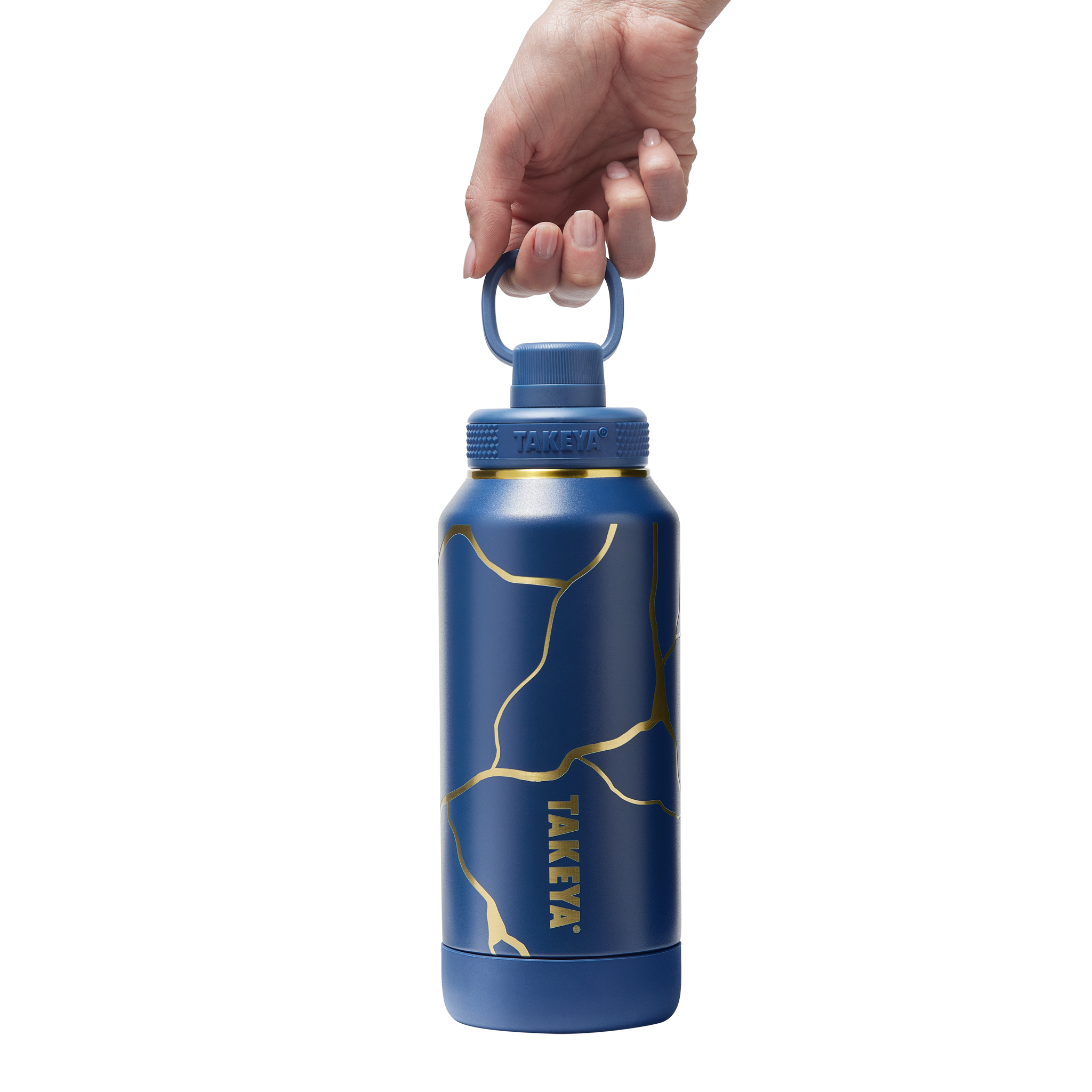 Kintsugi Water Bottle with Spout Lid - Image 3