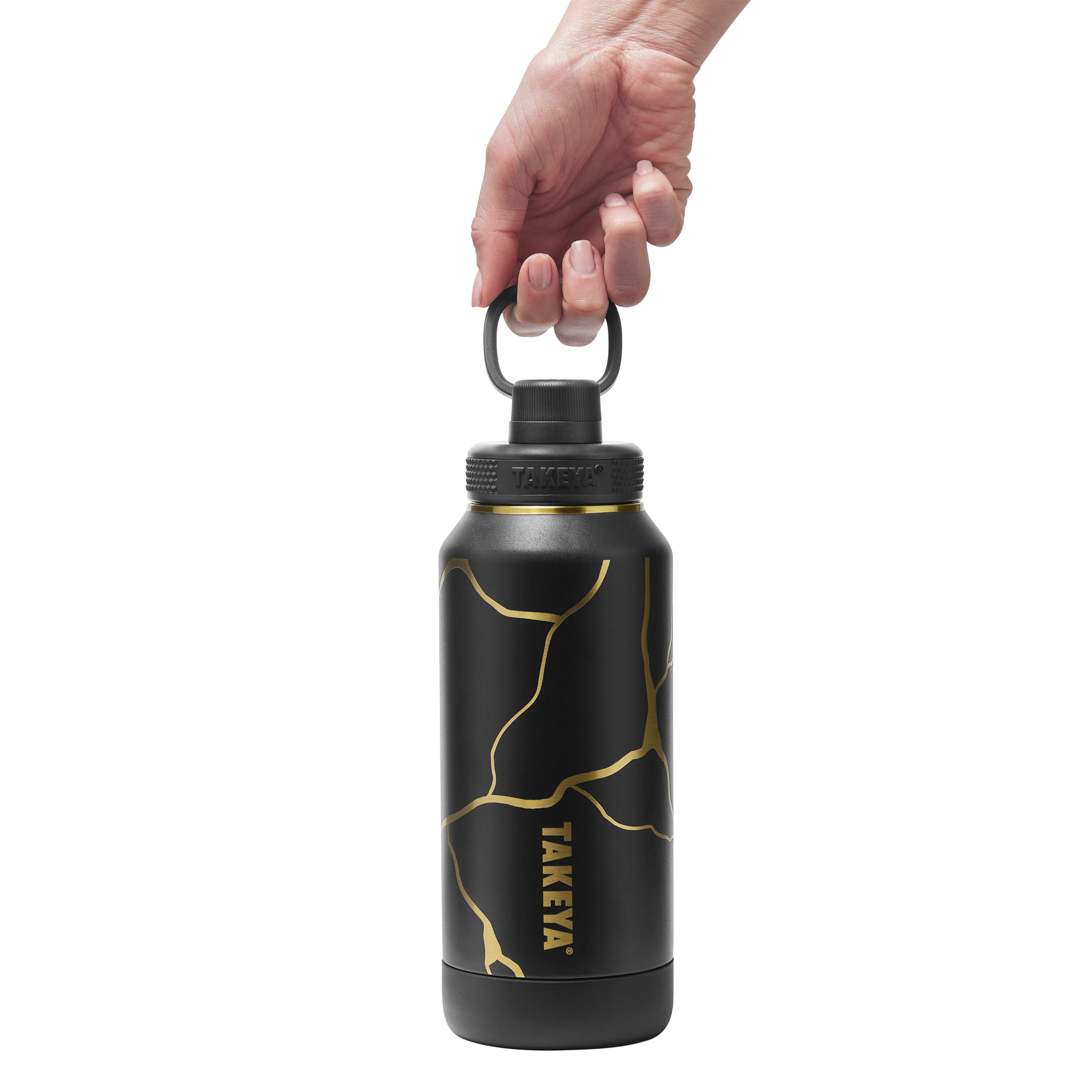 Kintsugi Water Bottle with Spout Lid - Image 9